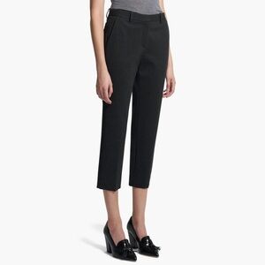 Theory - Treeca 4 Regent Knit Crop Pants - Grey